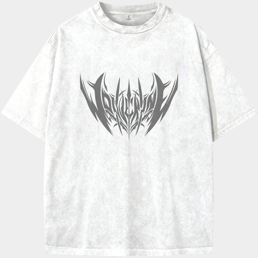 Marvel Wolverine Deceased Monochrome Skull Print