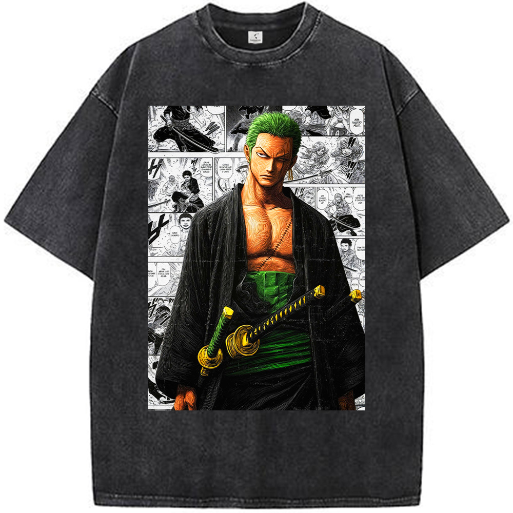 One Piece Monkey Roronoa Zoro T-Shirt