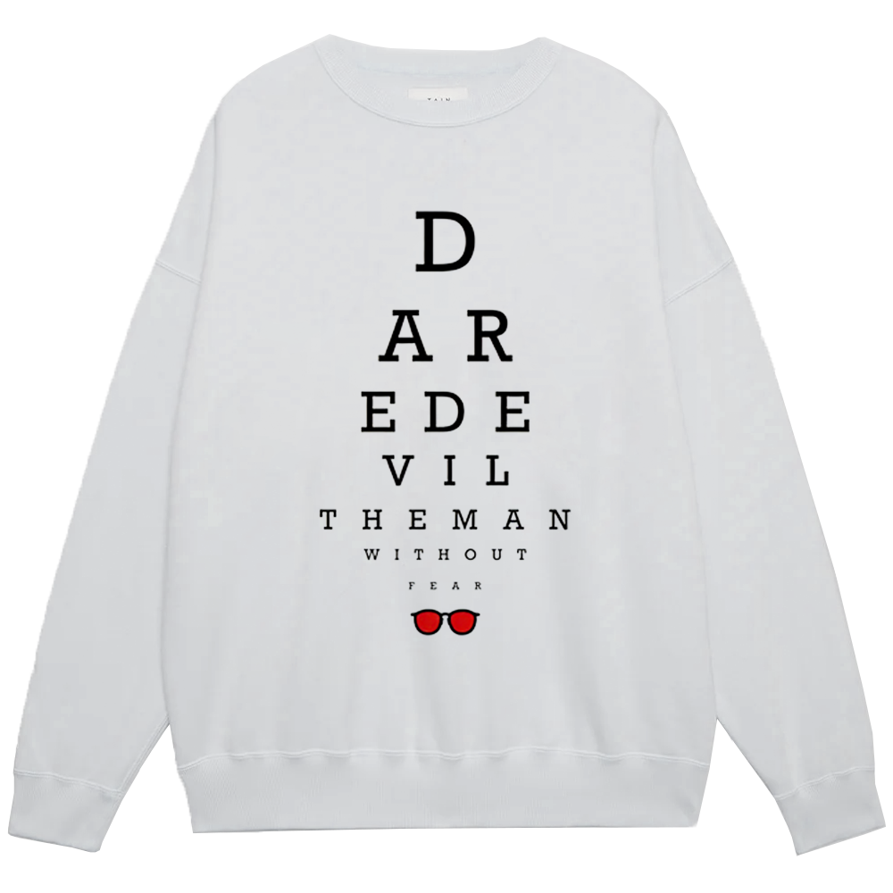 Marvel Daredevil Eye Chart Meme Print