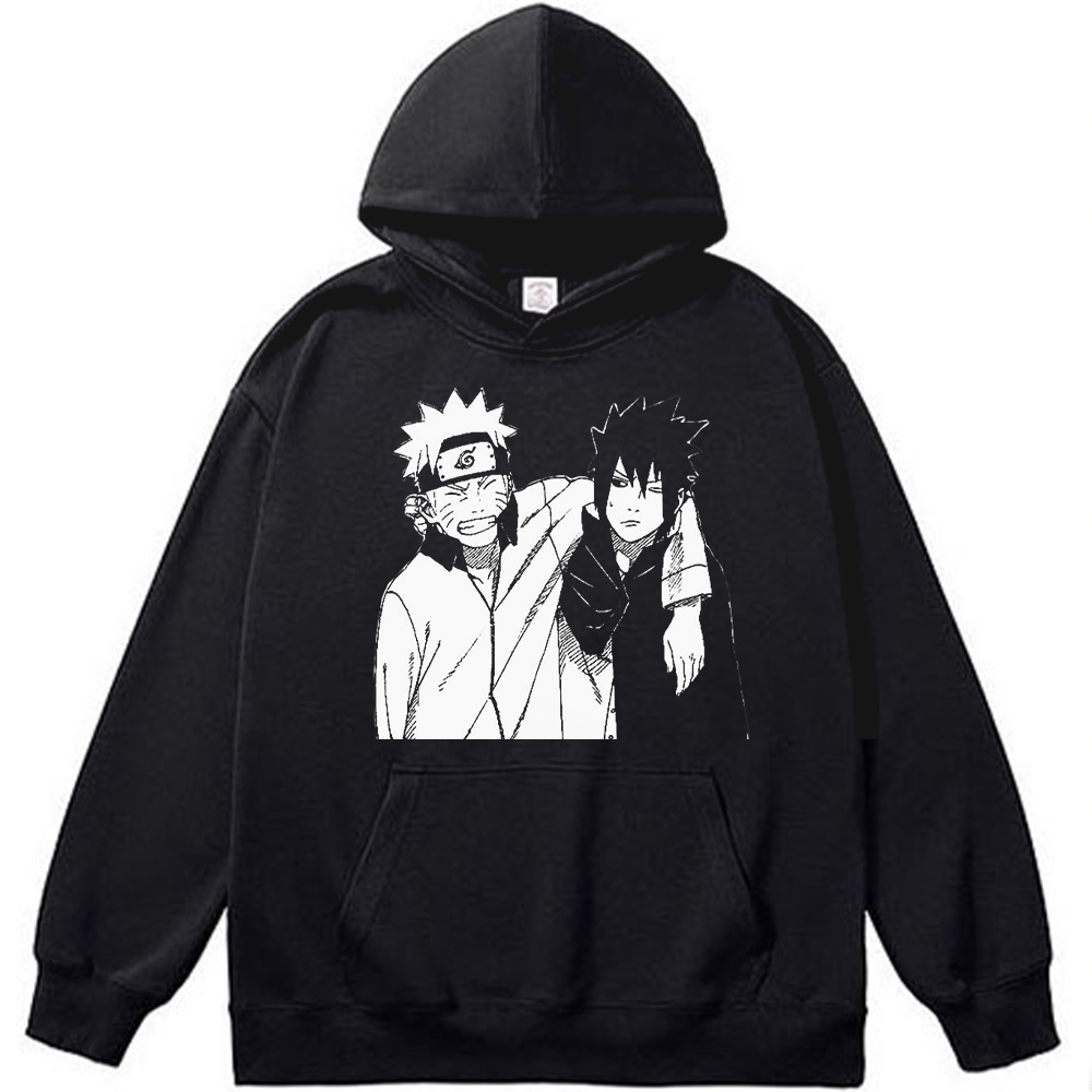 Naruto Sasuke Monochrome Print