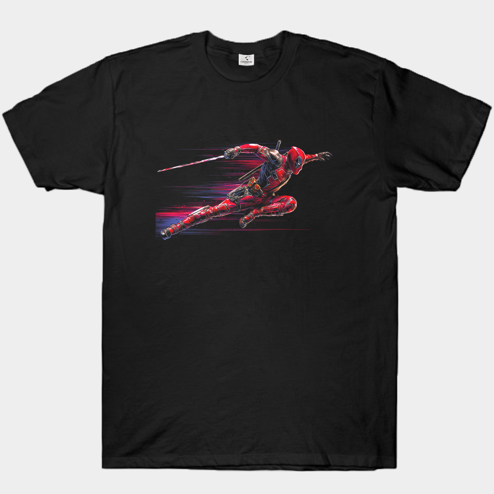 Marvel Deadpool Dynamic Slash Print