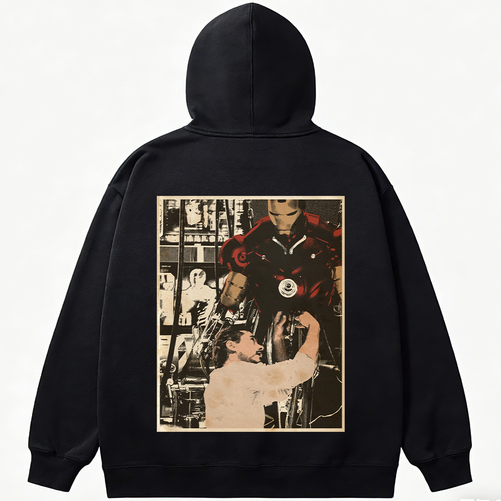 Marvel Iron Man Retro Armor Development Print