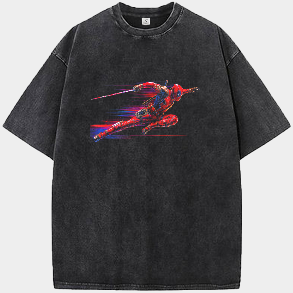 Marvel Deadpool Dynamic Slash Print