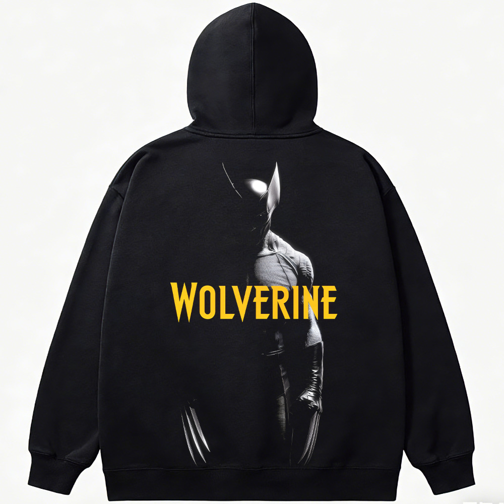 Marvel Wolverine Dark Silhouette Minimalist Print