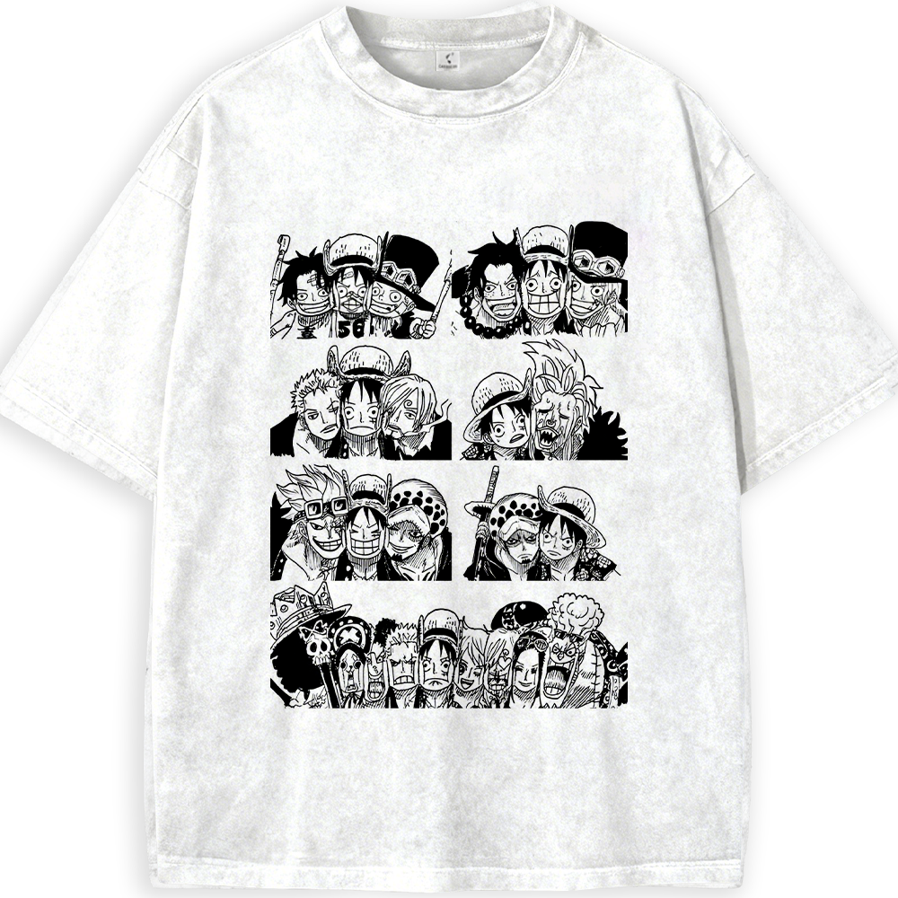 One Piece Law Kid Ace Sabo Zoro Sanji Print