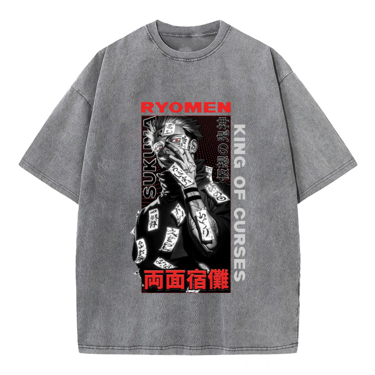 Sukuna King of Curses Poster T-Shirt