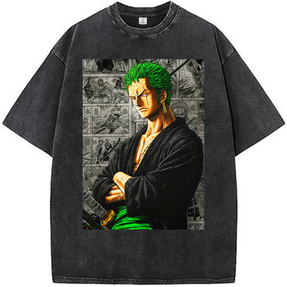 One Piece Monkey Roronoa Zoro T-Shirt