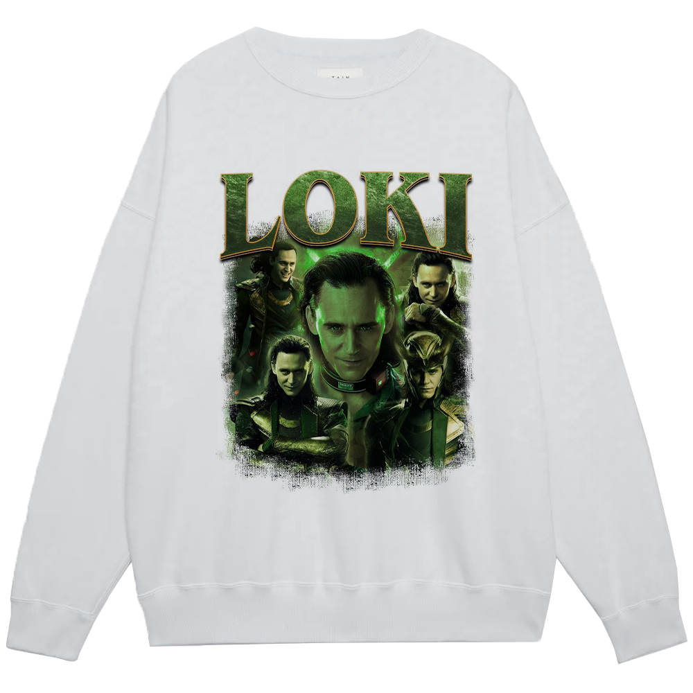 Marvel Thor Loki Halftone Print Style Portrait Print