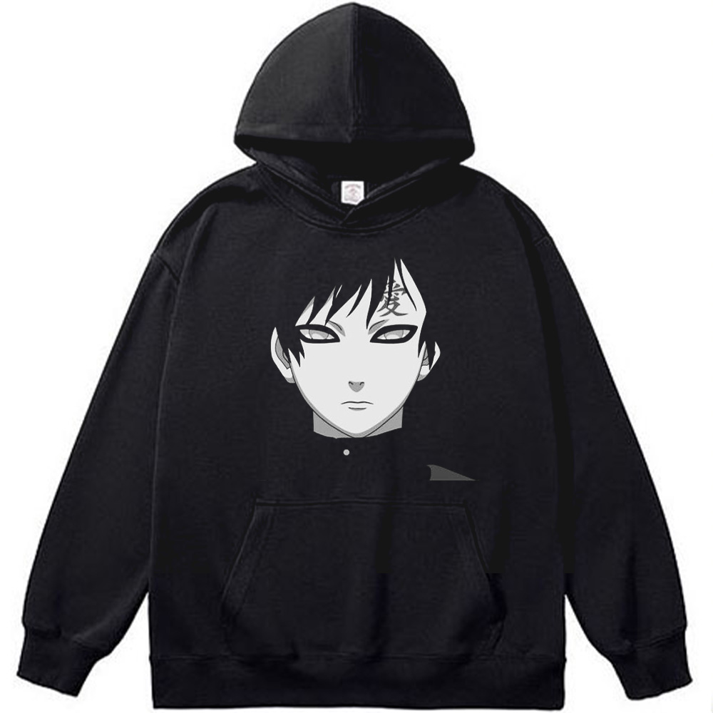 Naruto Gaara Monochrome Dark Style "Love" Mark Character  Print