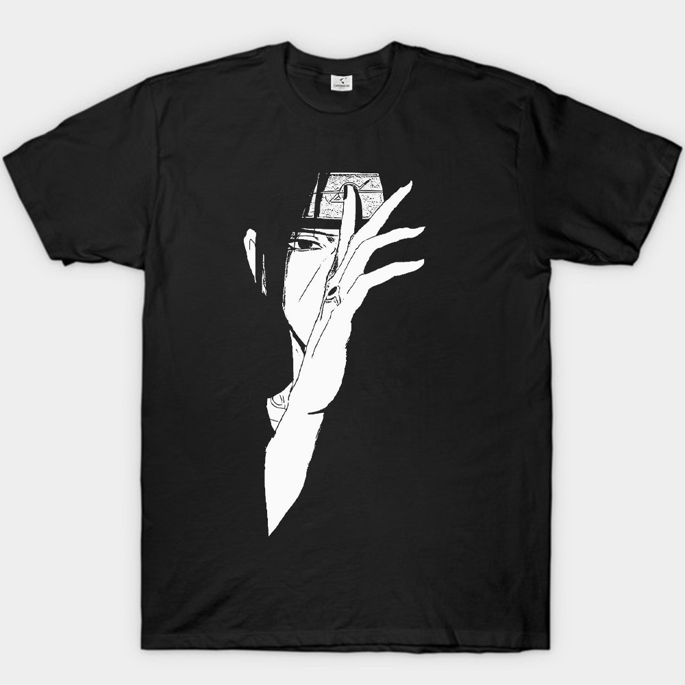 Naruto Shikamaru Monochrome Dark Print