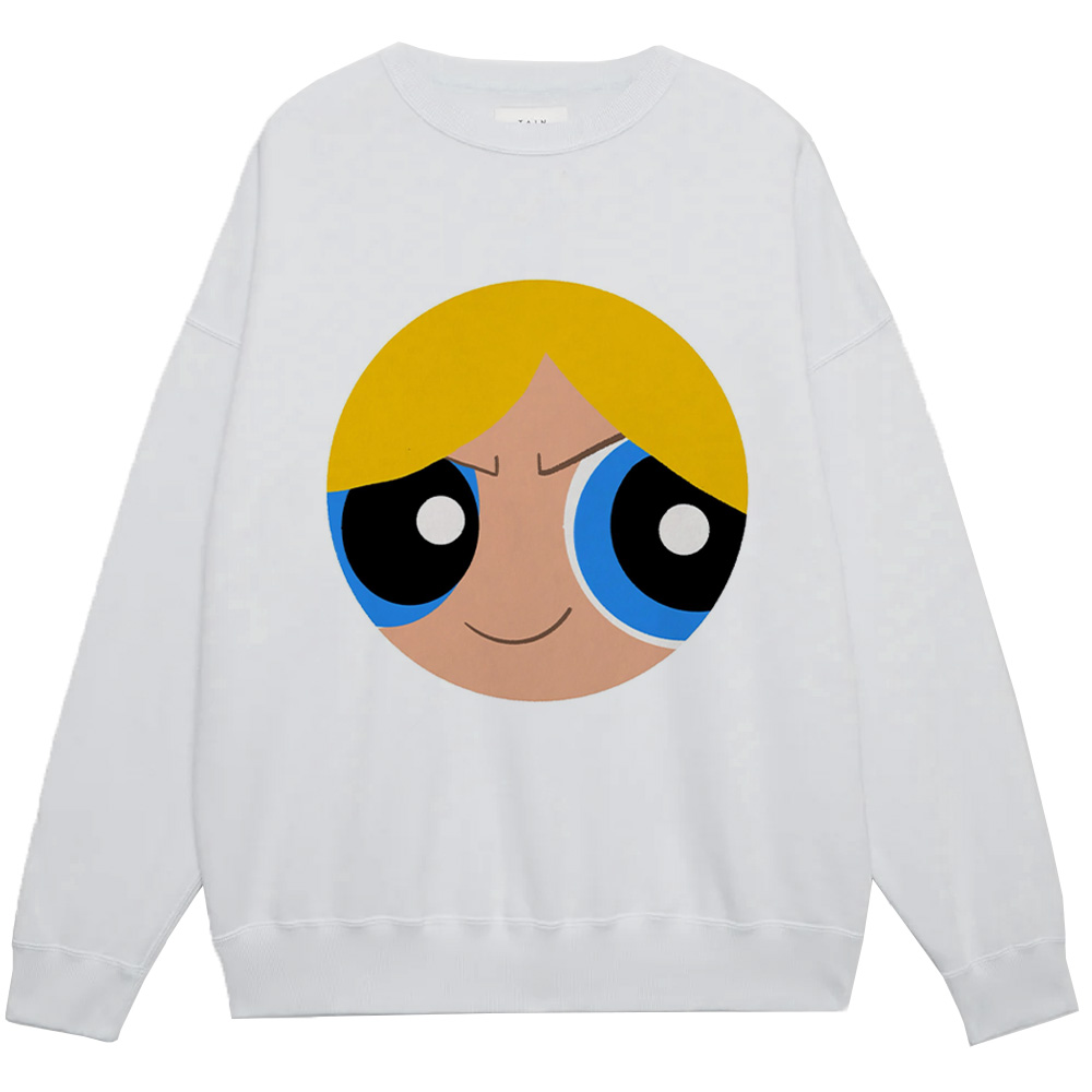 The Powerpuff Girls Bubbles Smug Face Print