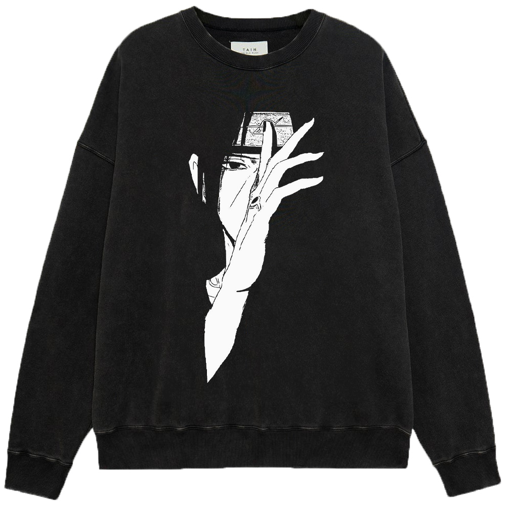 Naruto Shikamaru Monochrome Dark Print