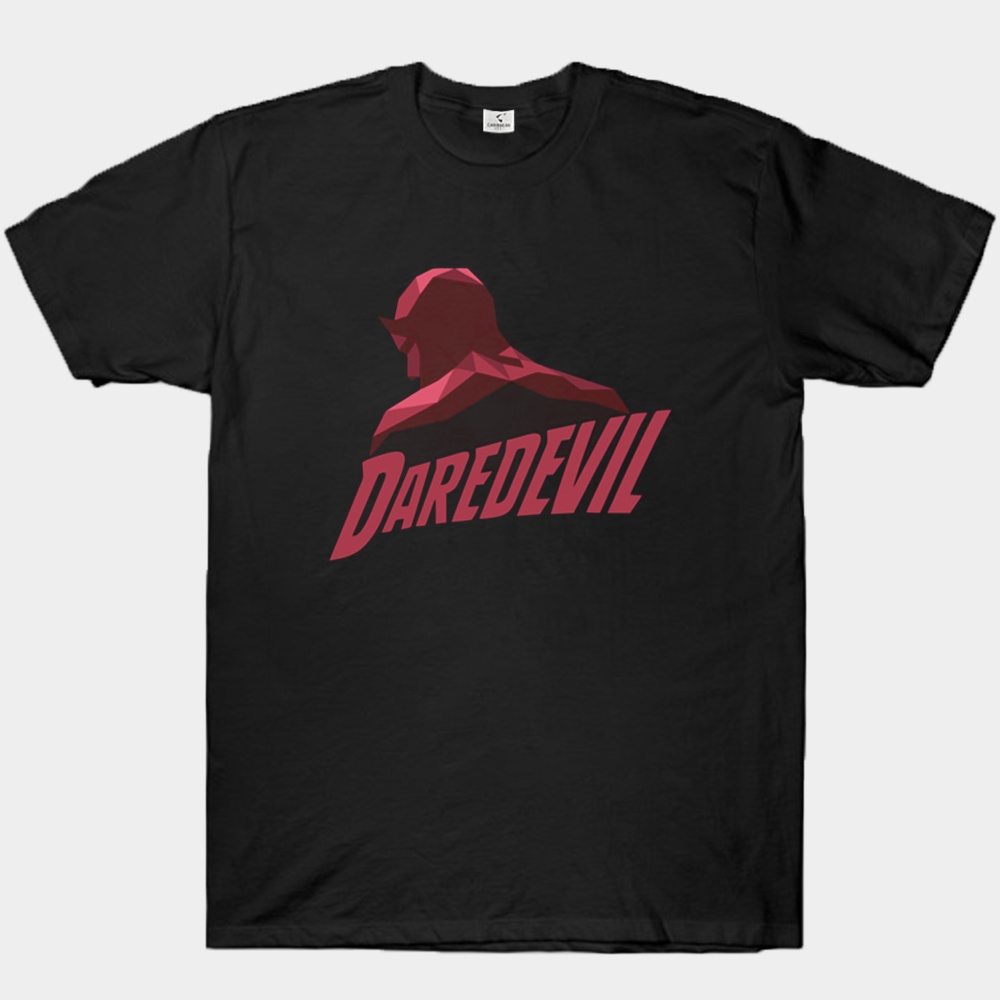 Marvel Daredevil Low Poly Minimalist Print