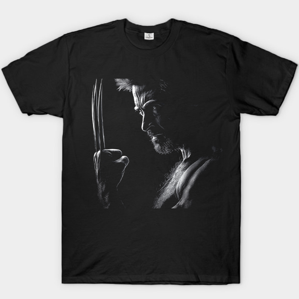 Marvel Wolverine Monochrome Realistic Claw Close-Up Print