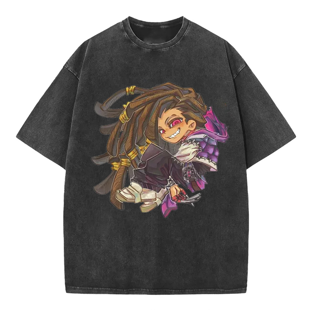 [Copy]Gachiakuta Cartoon Washed T-Shirts