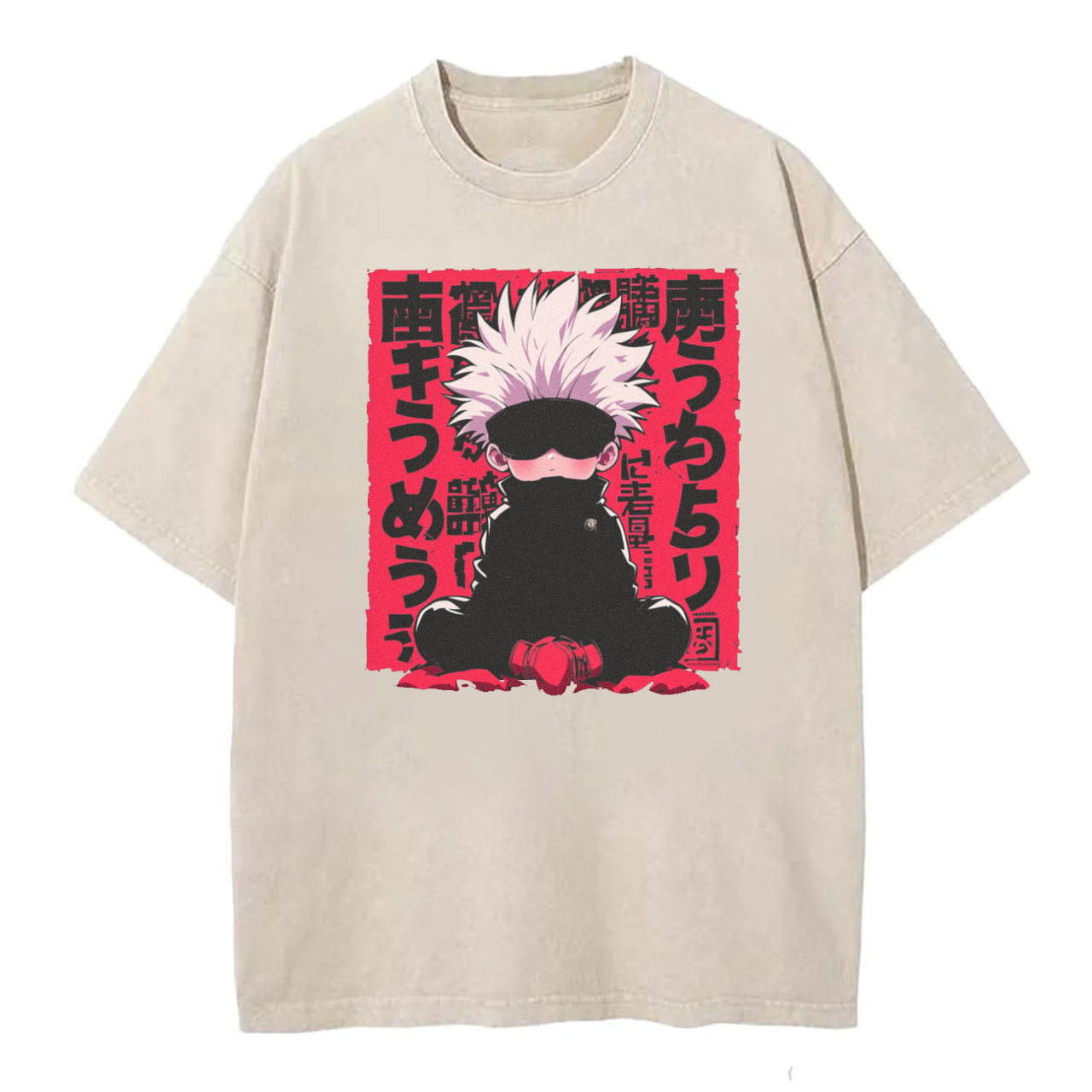 Gojo Satoru Jujutsu Kaisen Anime Art T-Shirt