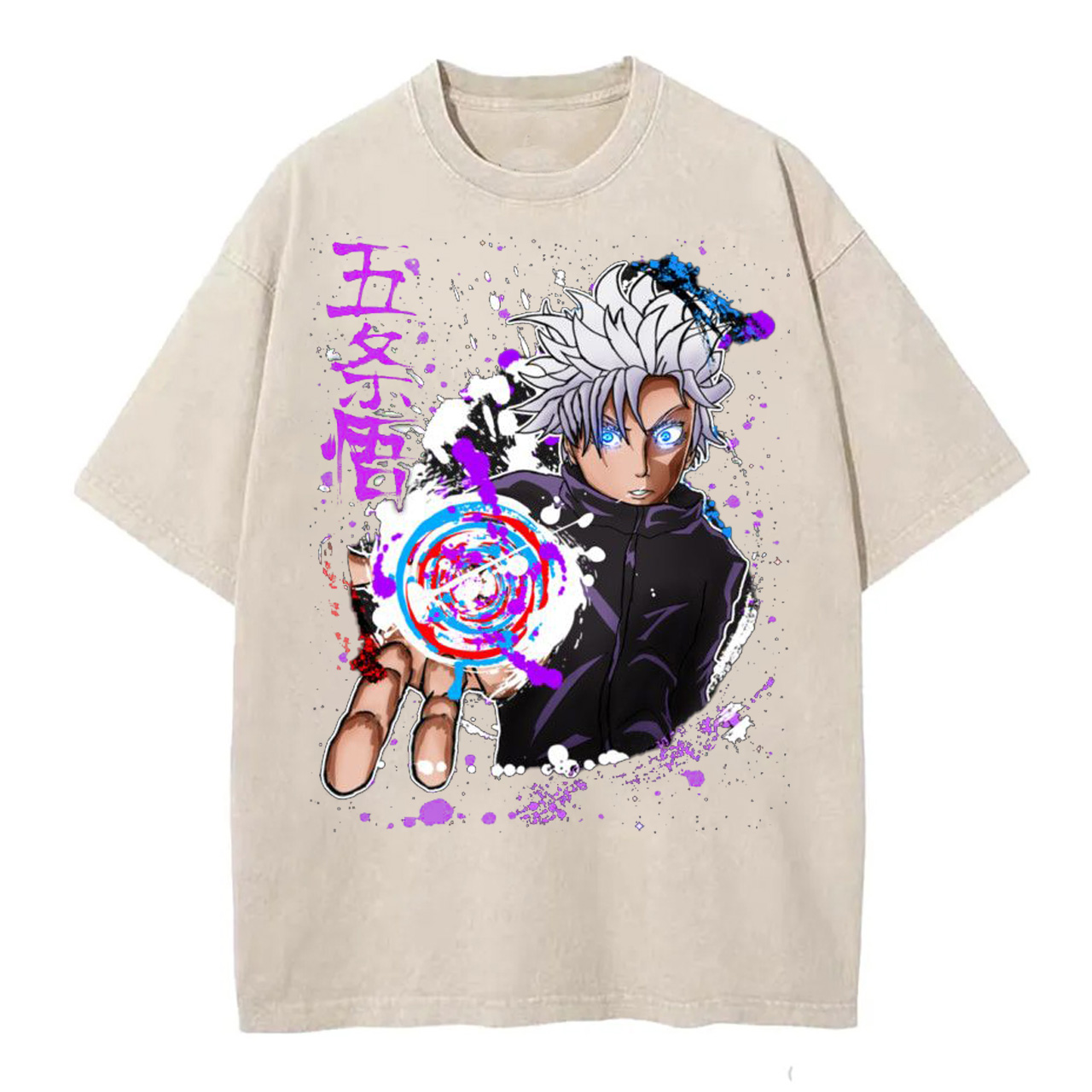 Satoru Gojo – Jujutsu Kaisen Strongest Sorcerer Anime Design T-Shirt
