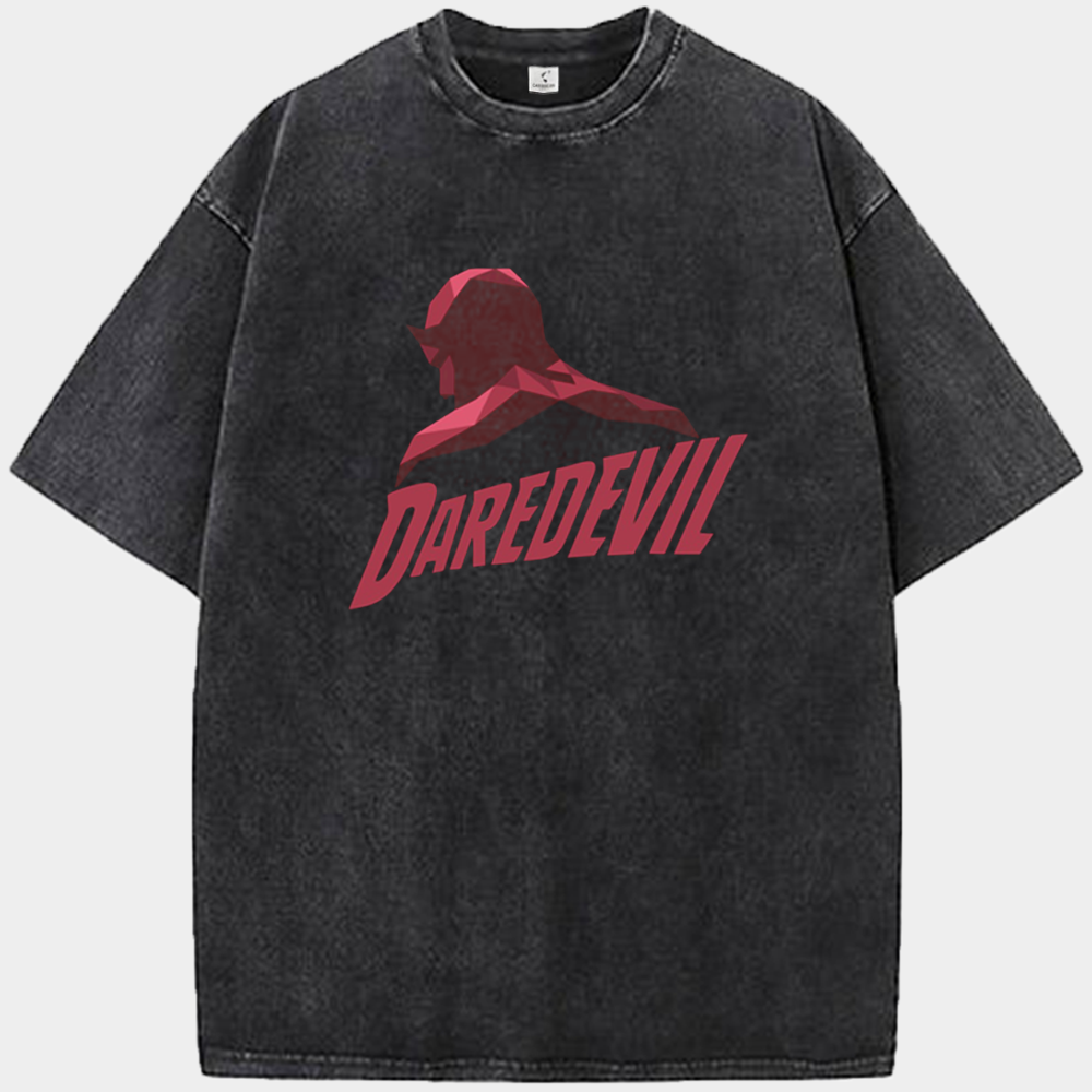 Marvel Daredevil Low Poly Minimalist Print