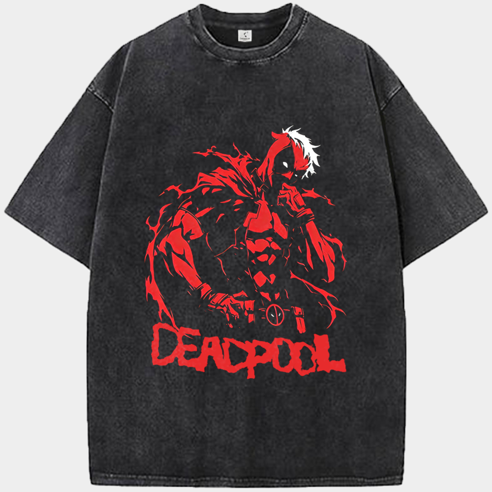 Marvel Deadpool Splatter Rampage Print