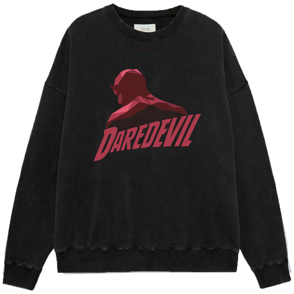 Marvel Daredevil Low Poly Minimalist Print