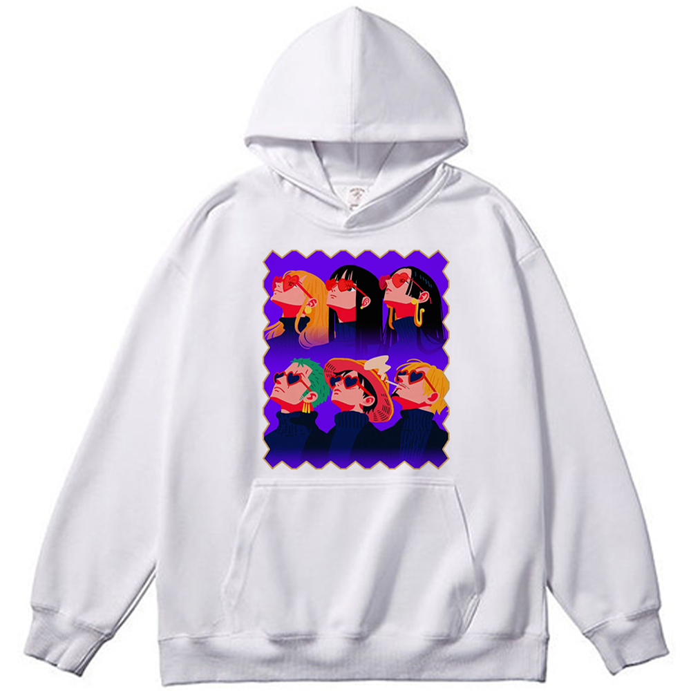 One Piece MrFurem Heart Sunglasses Print