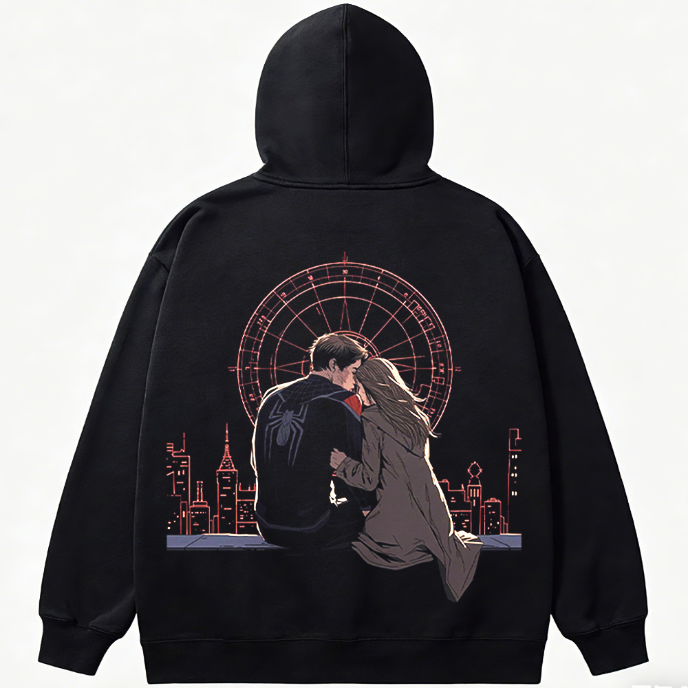 Marvel The Amazing Spider-Man Peter & Gwen Rooftop Fate Print