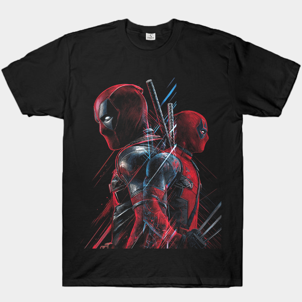 Marvel Deadpool Dual Back-to-Back Print