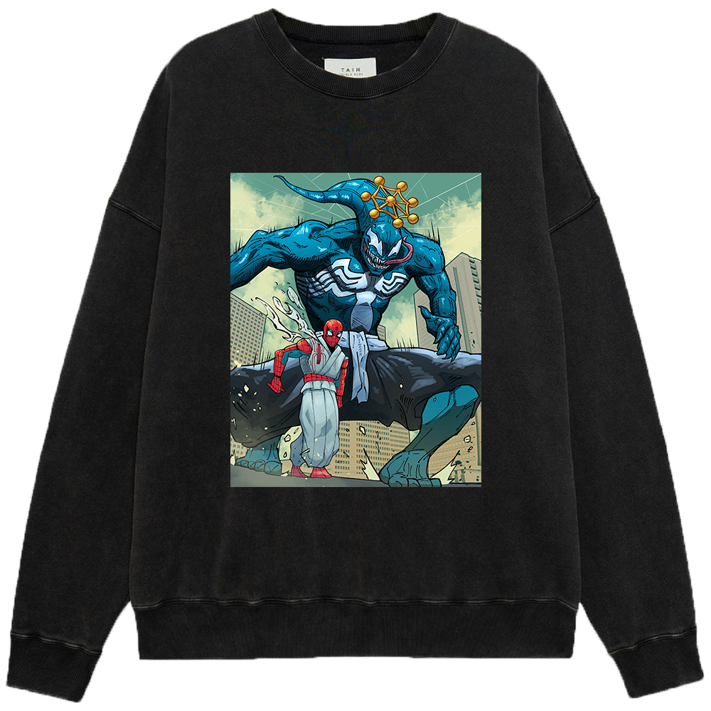 Marvel Spider-Man & Venom x Jujutsu Kaisen Crossover Print