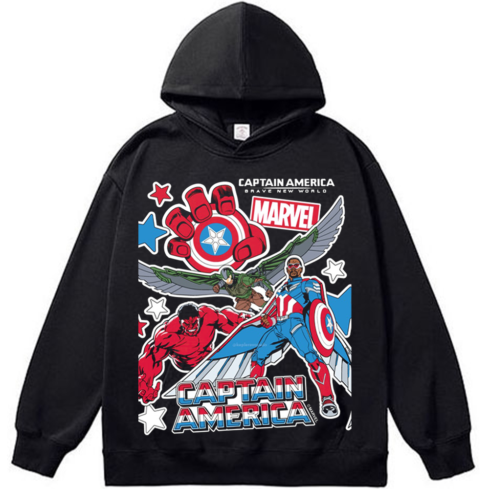 Marvel Captain America Brave New World Sticker Print