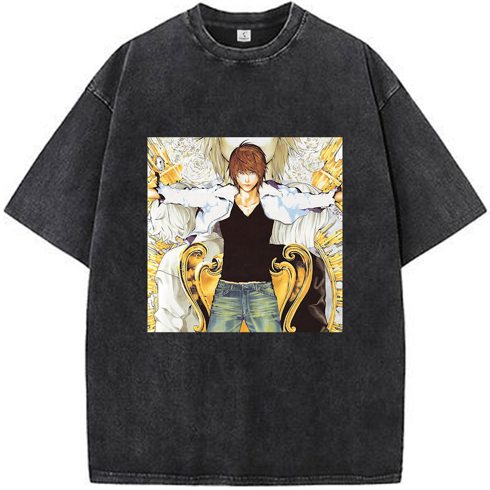 Death Note Light Yagami  Vintage T-Shirt