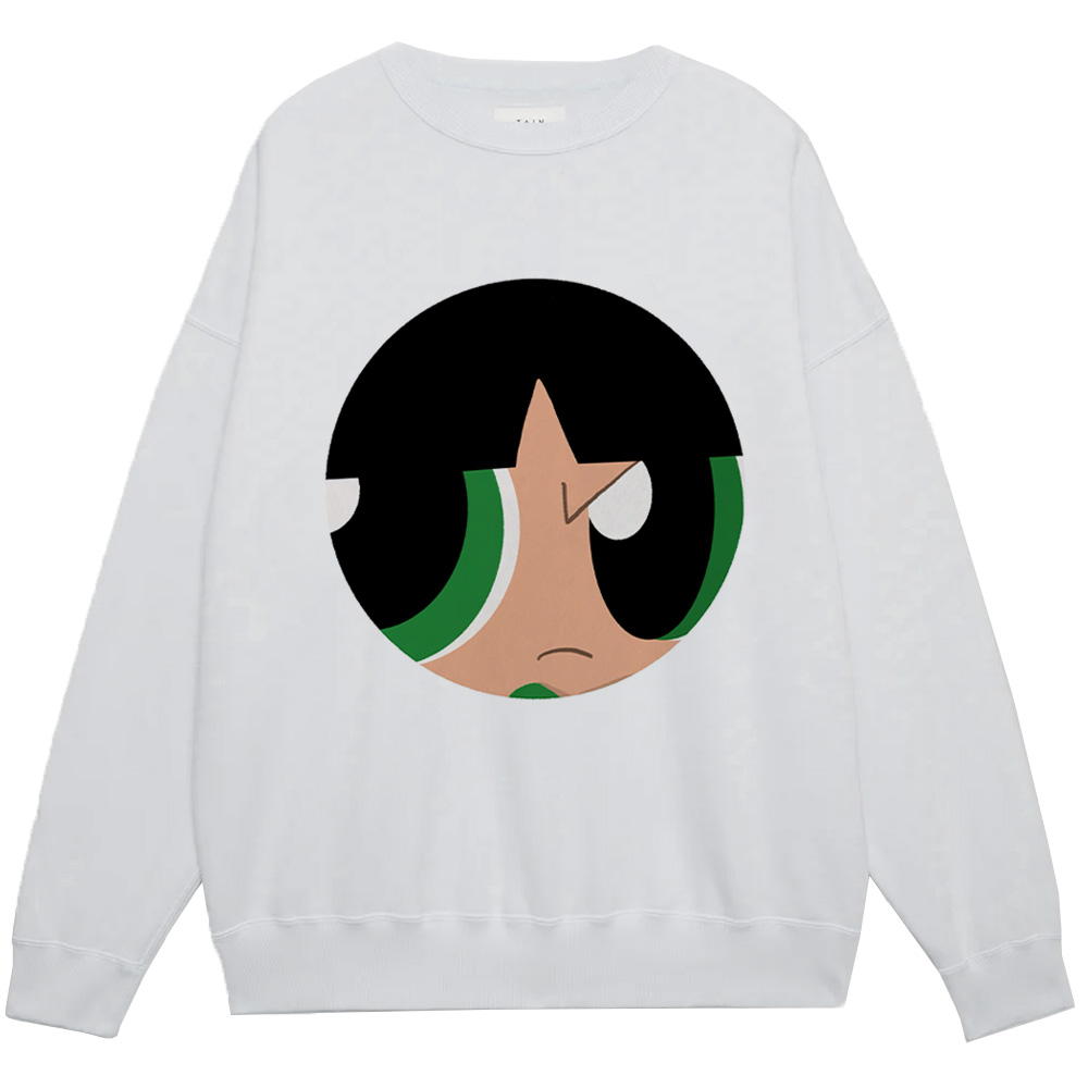 The Powerpuff Girls Buttercup Frowning Face Print