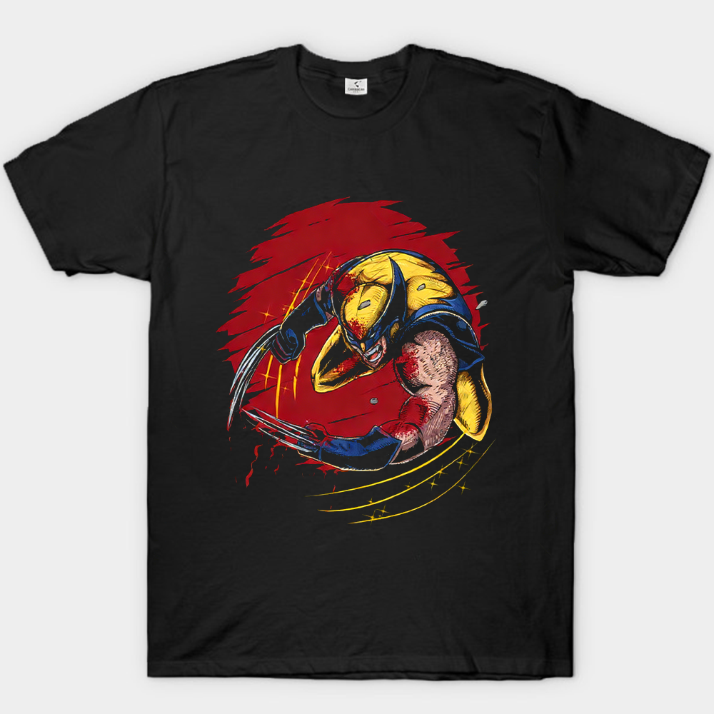 Marvel Wolverine Red Rampage Dive Print