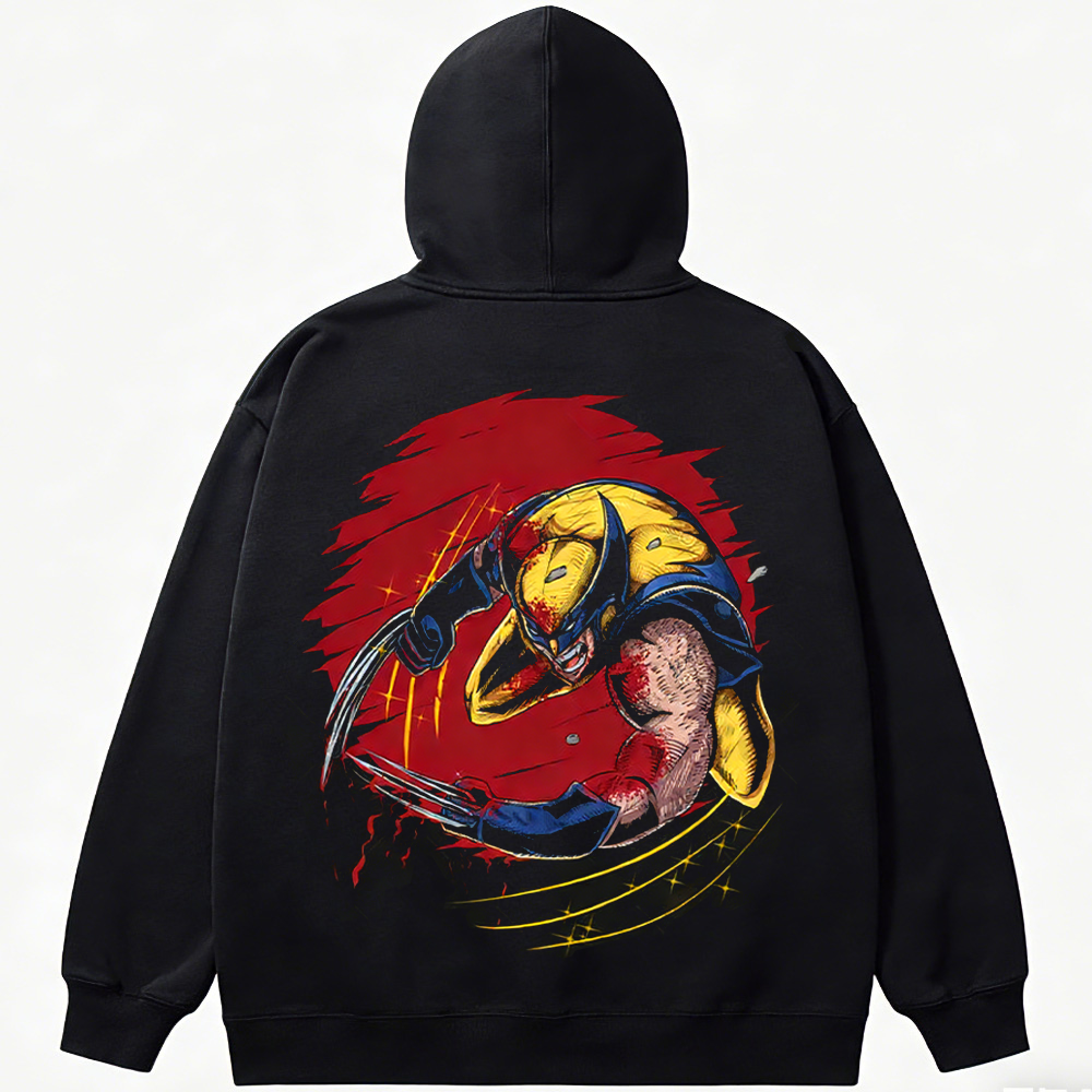 Marvel Wolverine Red Rampage Dive Print