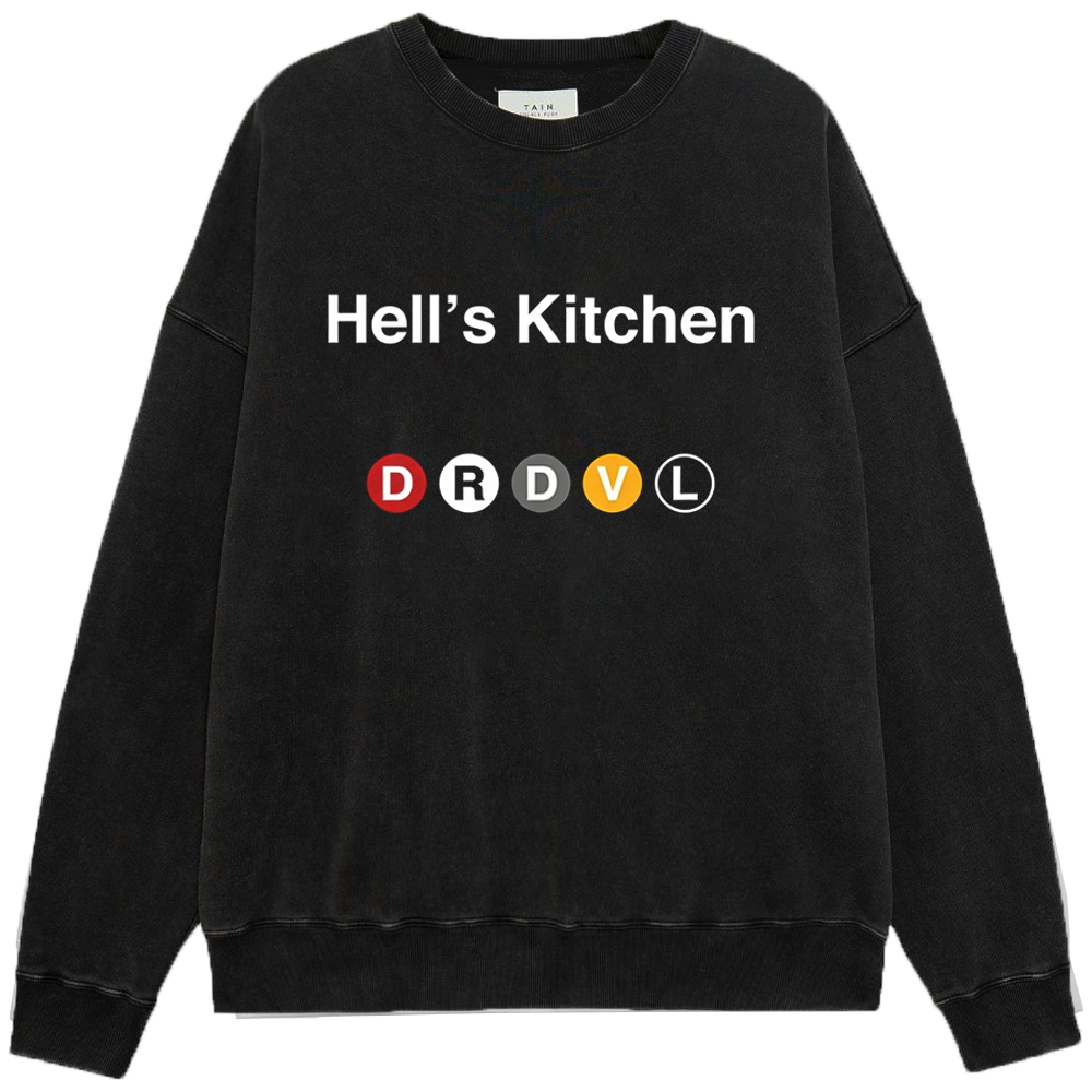 Marvel Daredevil Hell's Kitchen Subway Style Print