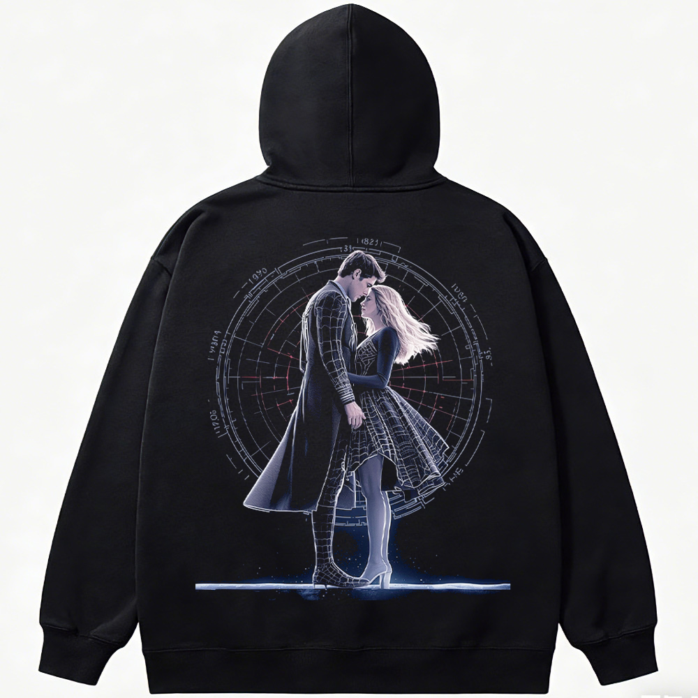 Marvel The Amazing Spider-Man Peter & Gwen Web-Patterned Formal Print