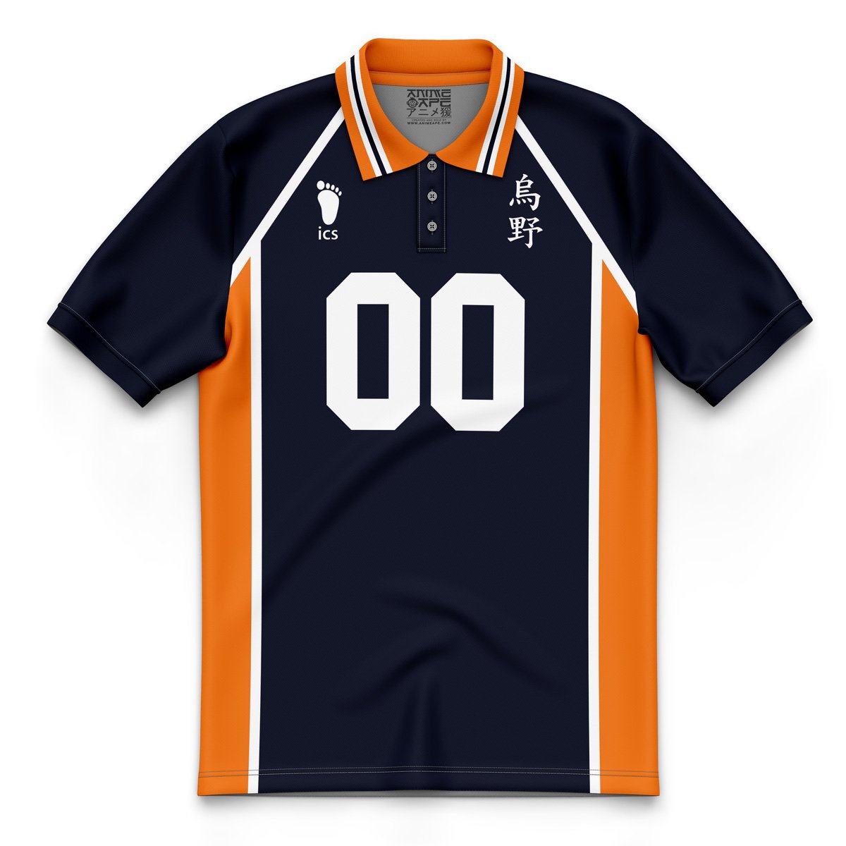 Personalized Team Karasuno Haikyuu Polo Jersey