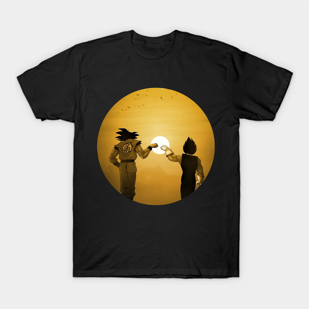 Dragon Ball Z Goku And Vegeta Sunset T-Shirt