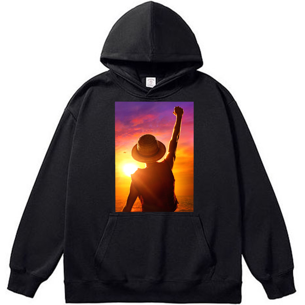 One Piece Monkey D. Luffy Sunset T-shirt