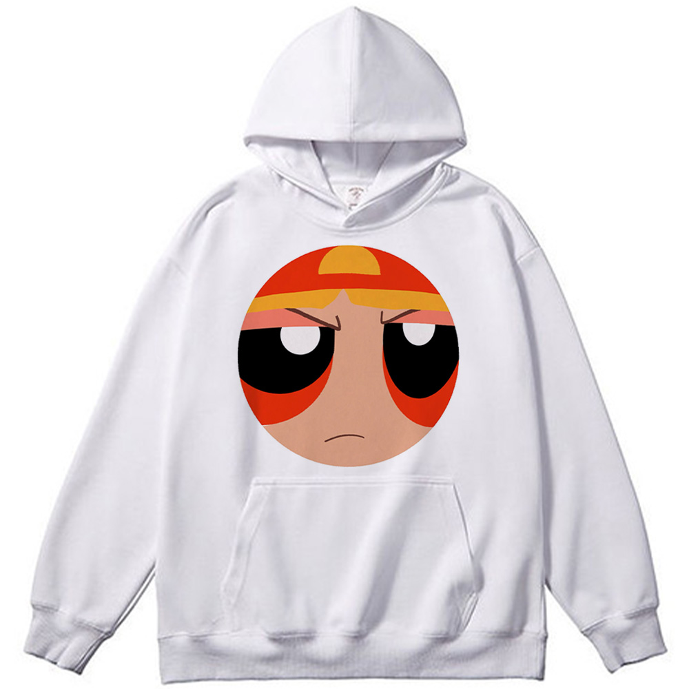 The Powerpuff Girls Rowdyruff Boys Brick Angry Face Print