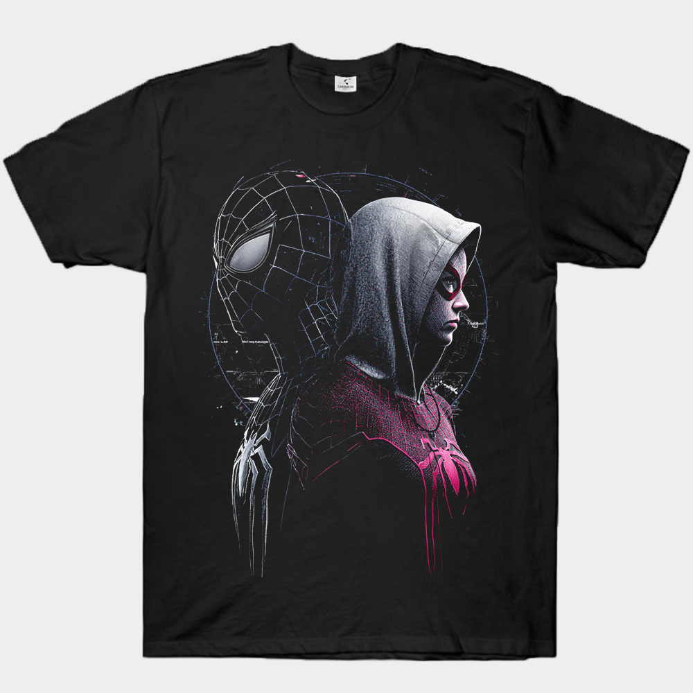 Marvel Spider-Gwen & Spider-Man Black Suit Multiverse Bond Print