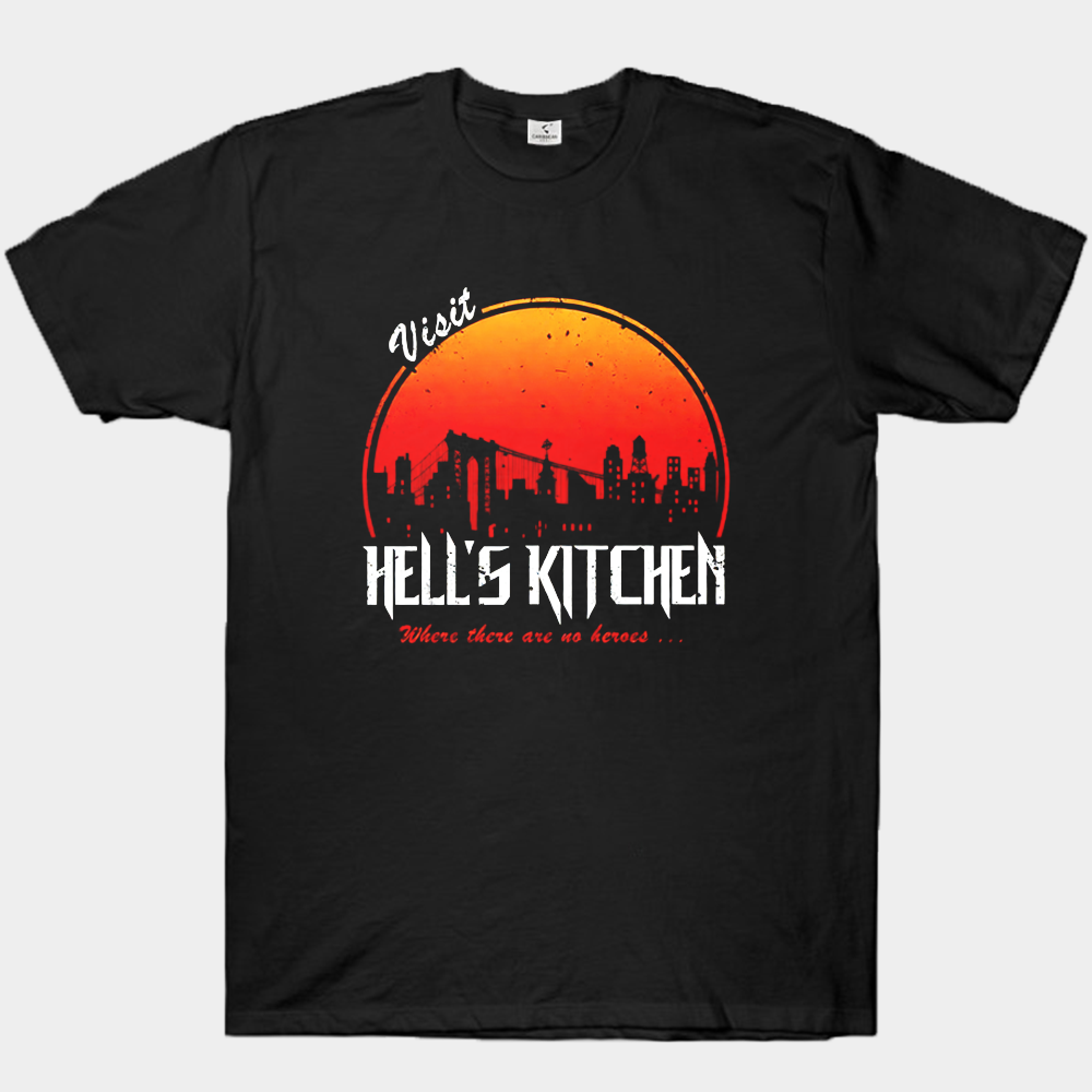 Marvel Daredevil Hell's Kitchen Retro Travel Poster Print