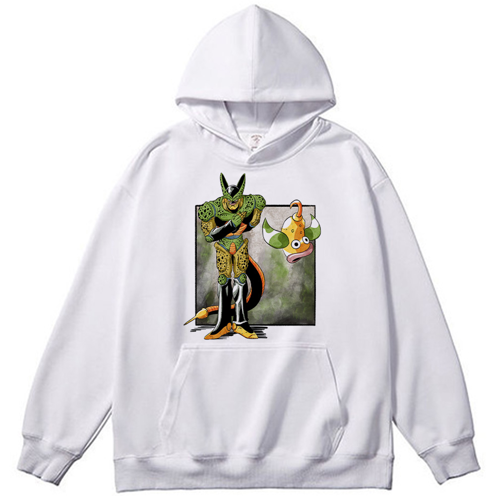 Dragon Ball Cell & Pokémon Chinchou  Print