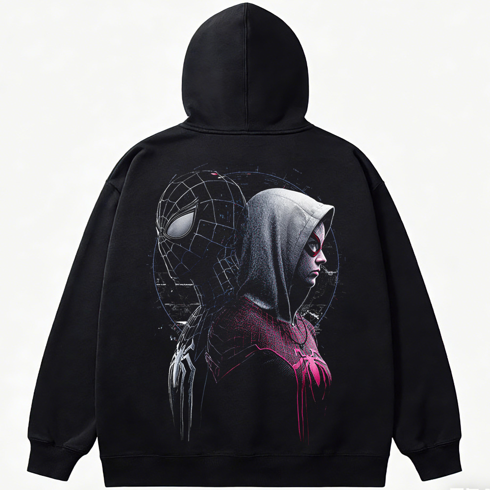 Marvel Spider-Gwen & Spider-Man Black Suit Multiverse Bond Print