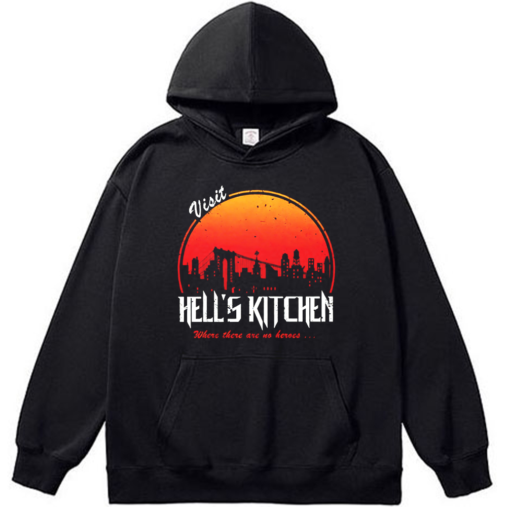 Marvel Daredevil Hell's Kitchen Retro Travel Poster Print