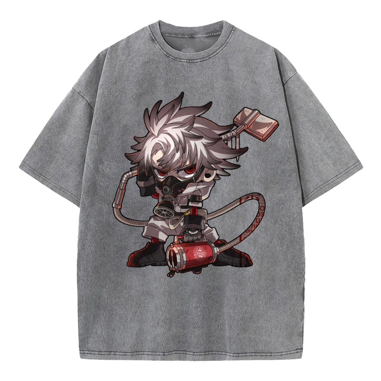 Gachiakuta Cartoon Washed T-Shirts
