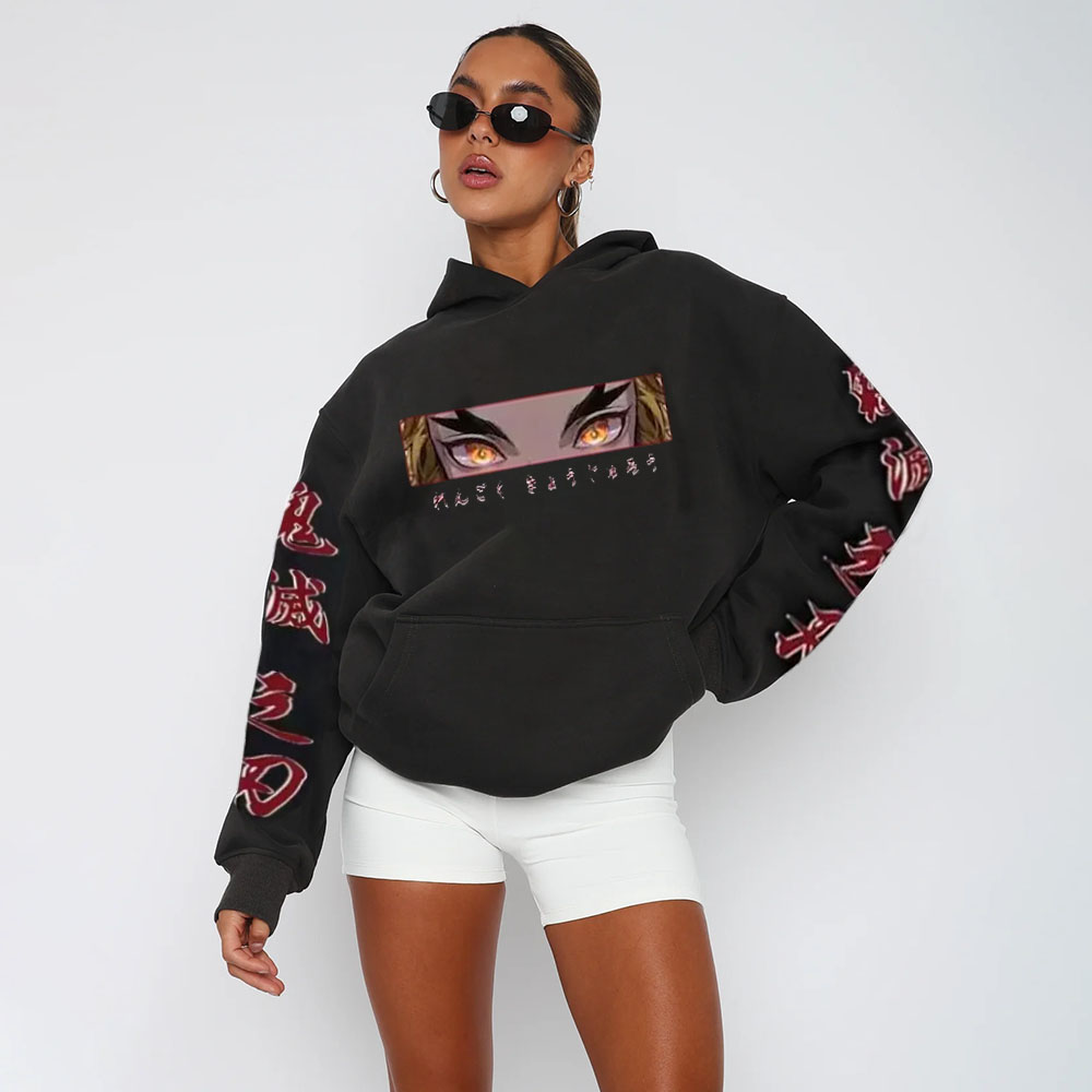 [Copy]Demon Slayer Anime Premium Graphic Print Hoodie