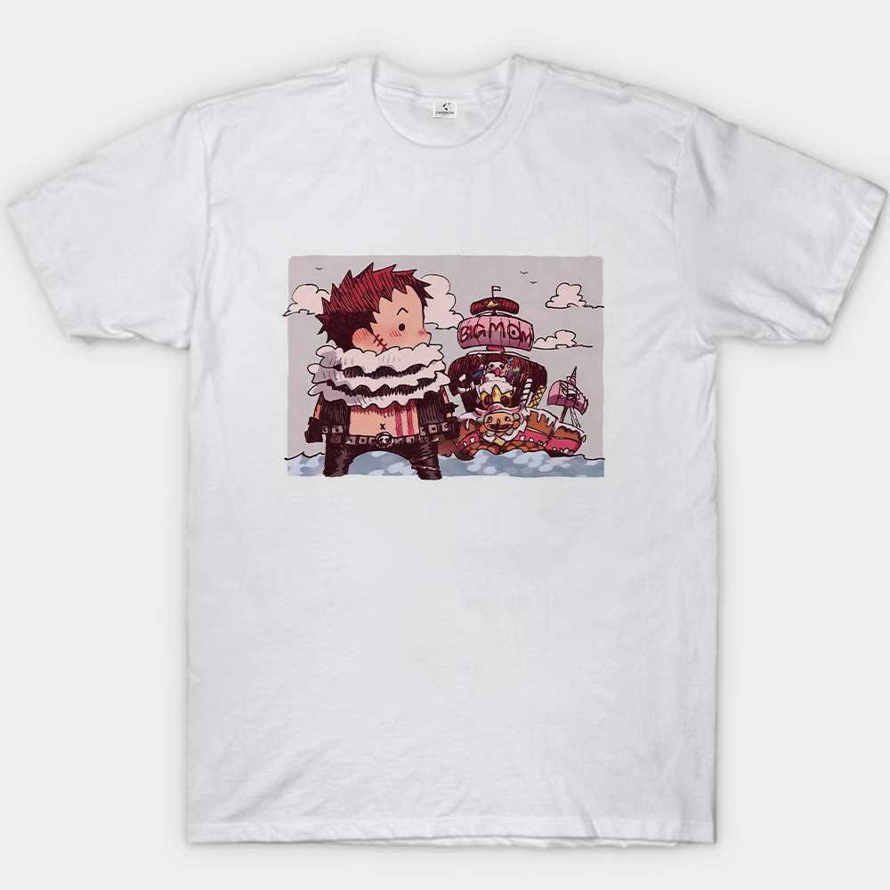 One Piece Charlotte Katakuri Big Mom Pirates Chibi Print