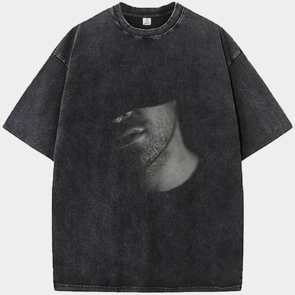 Marvel Daredevil Monochrome Profile Silhouette Print