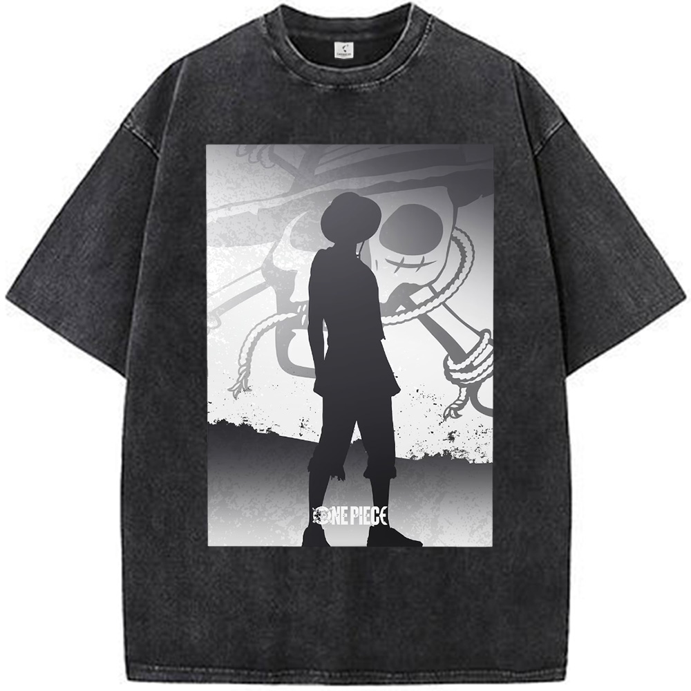 One Piece Monkey D. Luffy Shadow T-Shirt