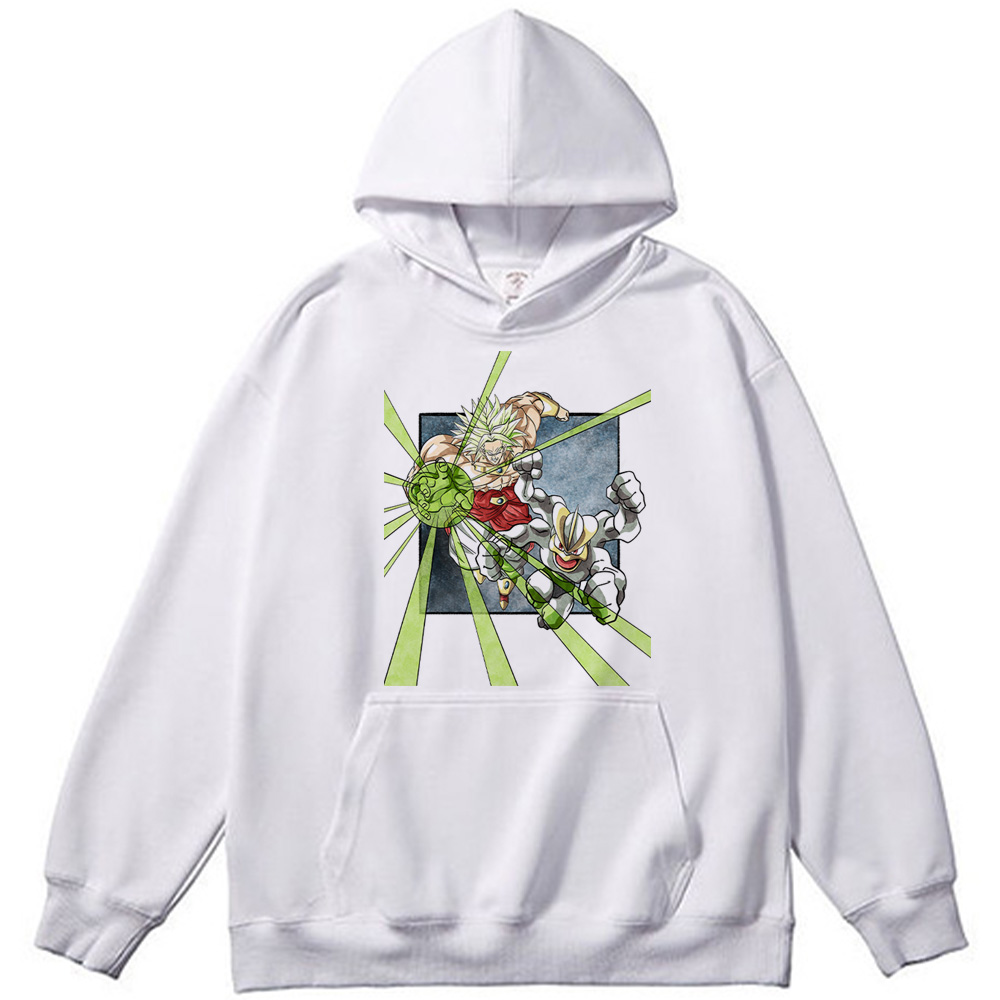 Dragon Ball Broly & Pokémon Machamp Artwork Print